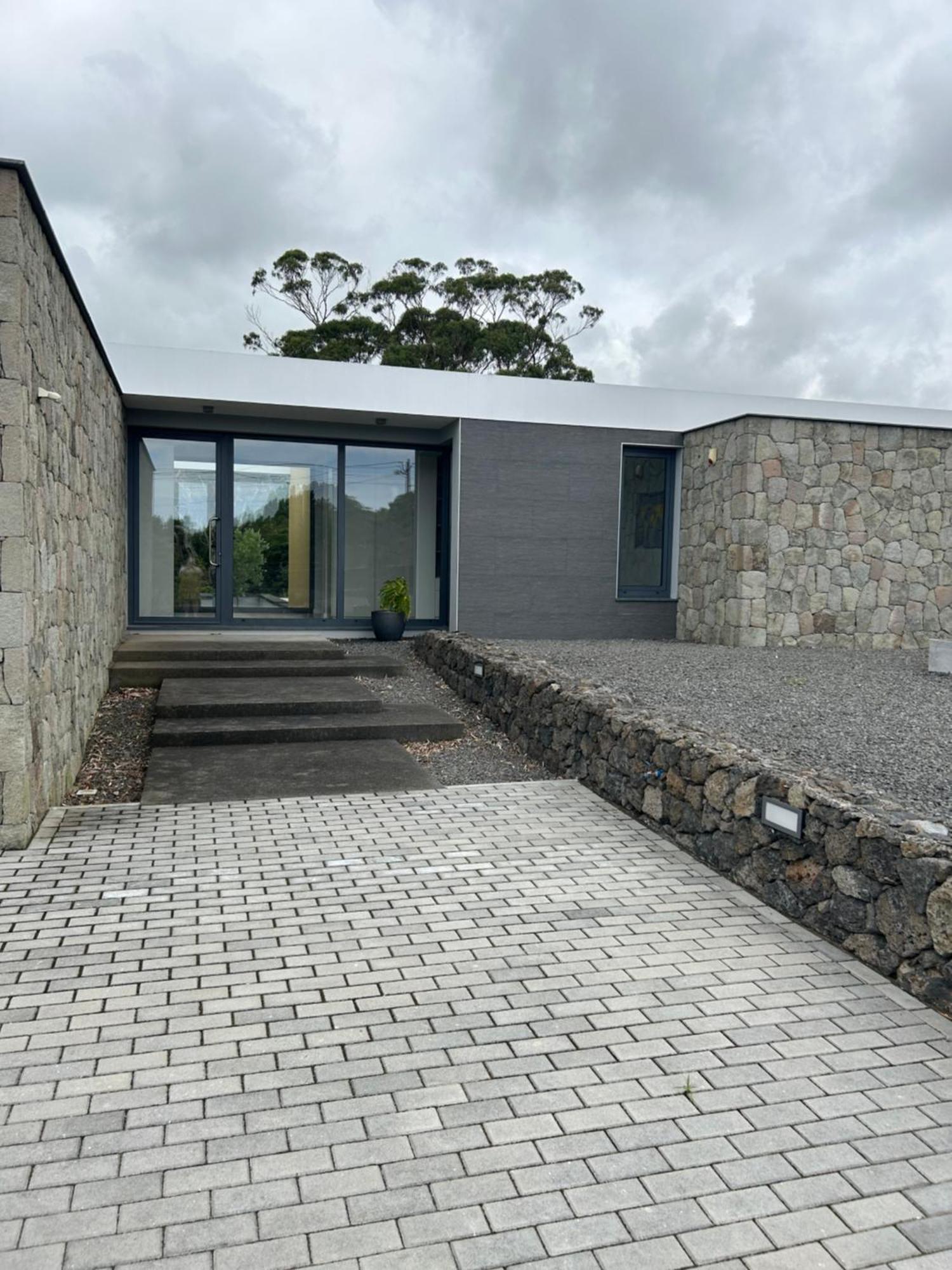 Casa Azul Terceira Island Azores Fonte do Bustardo Bagian luar foto