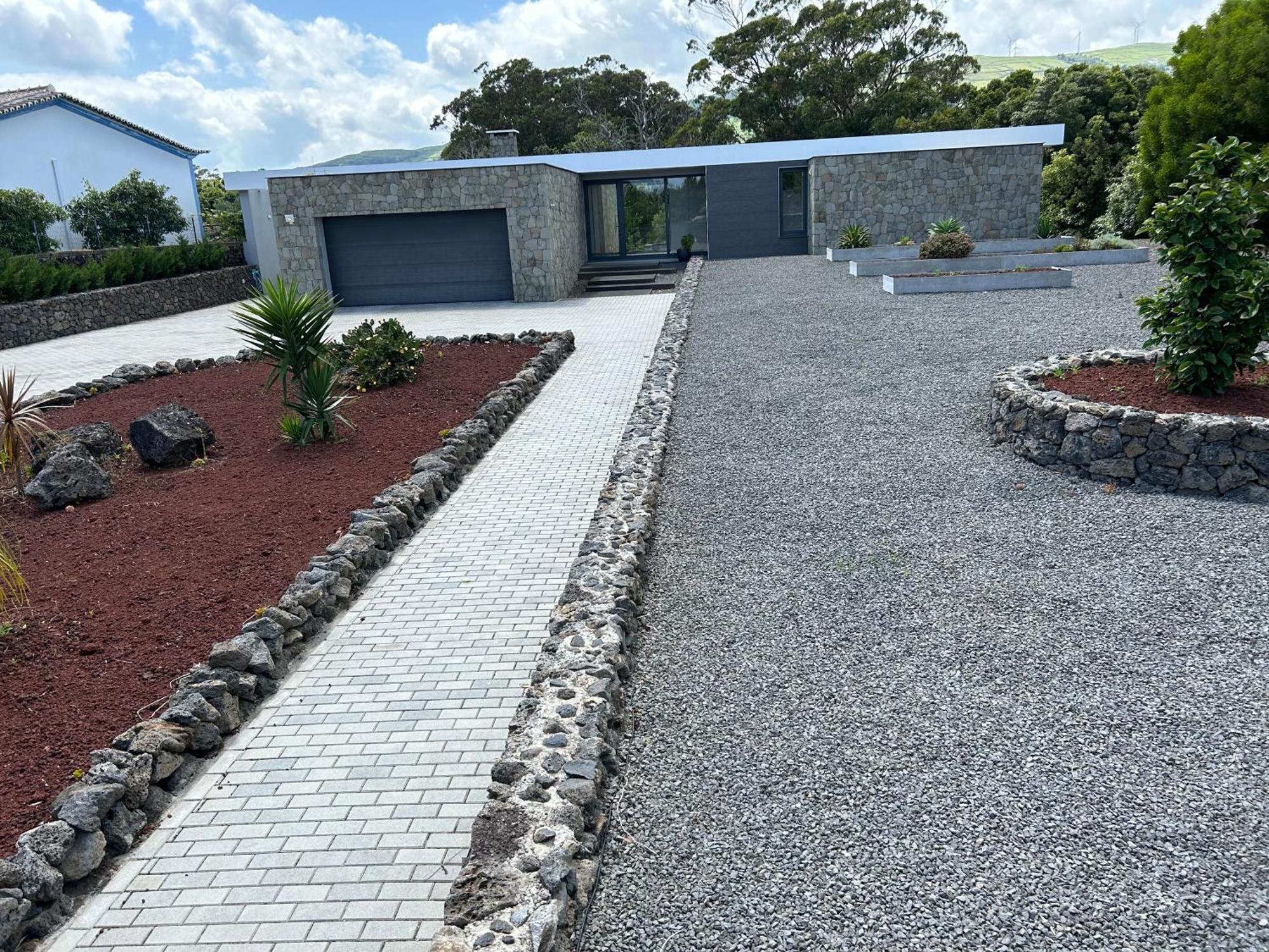Casa Azul Terceira Island Azores Fonte do Bustardo Bagian luar foto